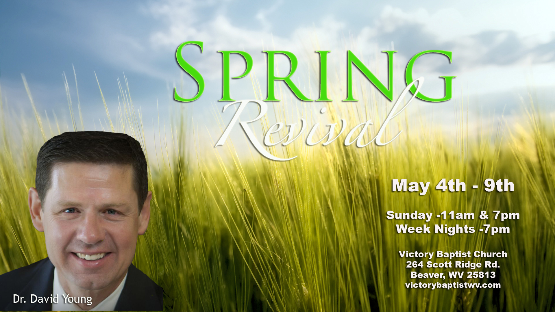 Spring Revival2014 – Victory Baptist Church
